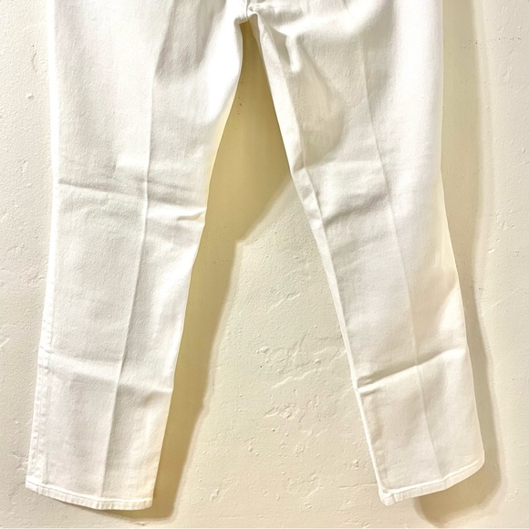 Lauren Ralph Lauren Classic Straight Leg Denim Jeans, White sz 12P - Picture 5 of 8